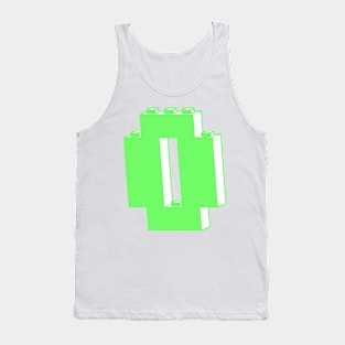 THE LETTER O, Customize My Minifig Tank Top